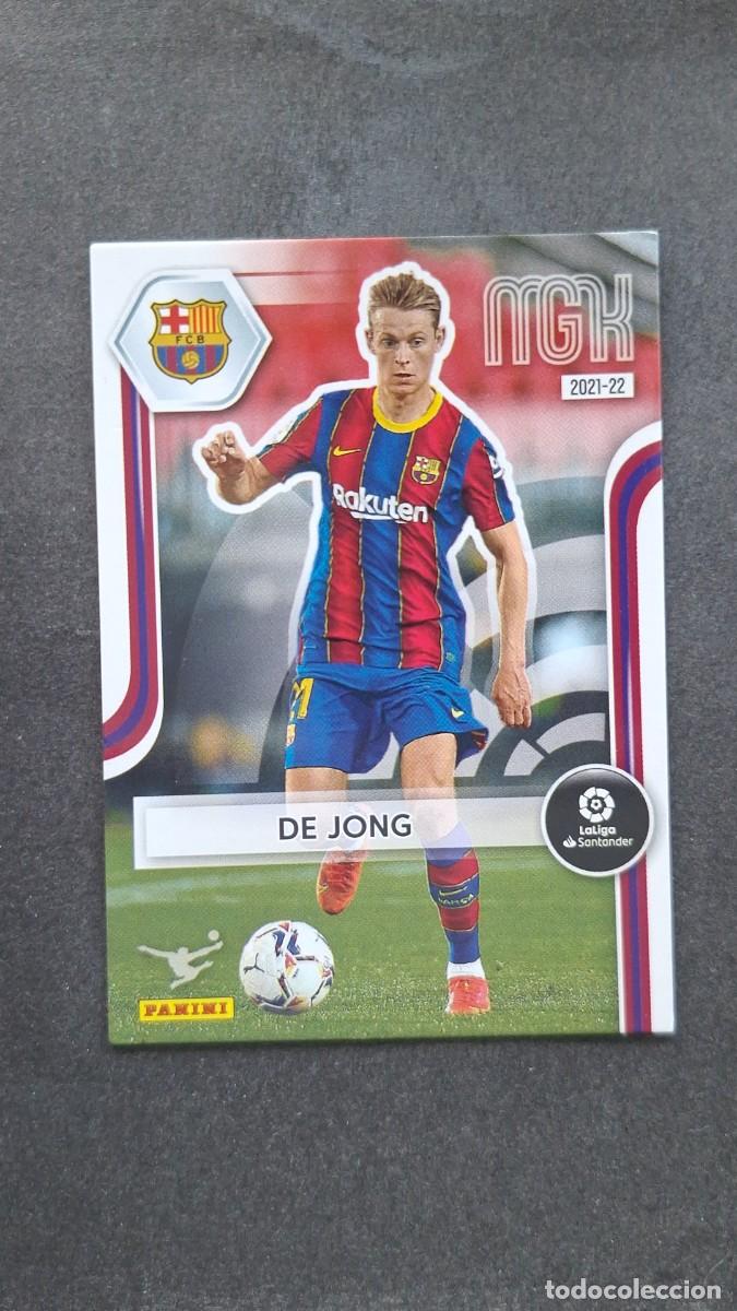 Cromos de Futebol: L1 DE JONG F. C. BARCELONA 67 PANINI MEGACRACKS 2021 2022 21 22
