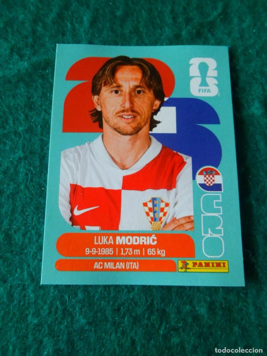 Figurine di Calcio: CROMO FIFA WORLD CUP 2026. PANINI. LUKA MODRIC. CRO 9