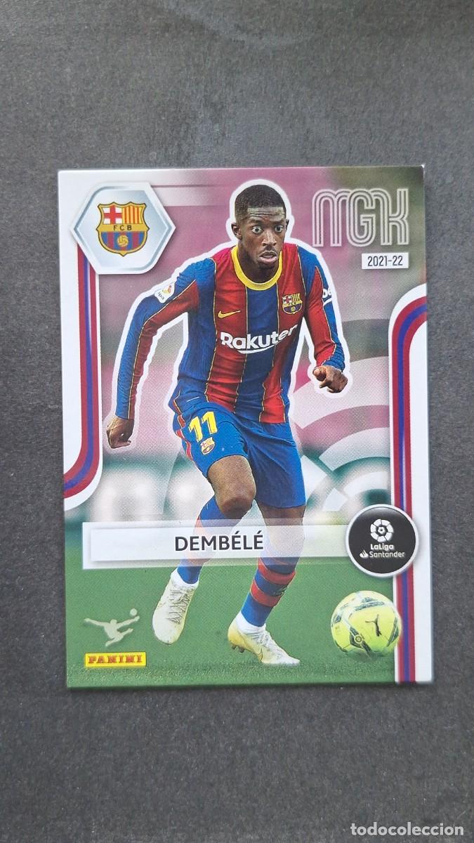 Cromos de f&uacute;tbol: L1 DEMBELE F. C. BARCELONA 71 PANINI MEGACRACKS 2021 2022 21 22