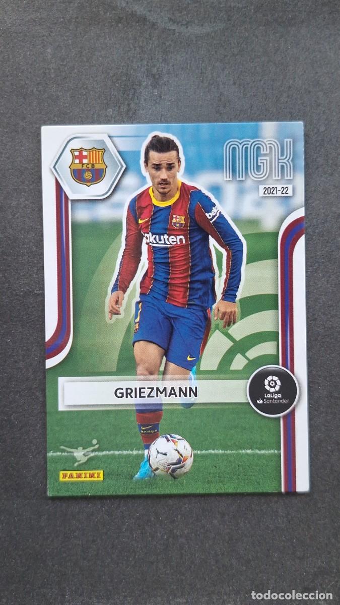 Cromos de f&uacute;tbol: L1 GRIEZMANN F. C. BARCELONA 72 PANINI MEGACRACKS 2021 2022 21 22