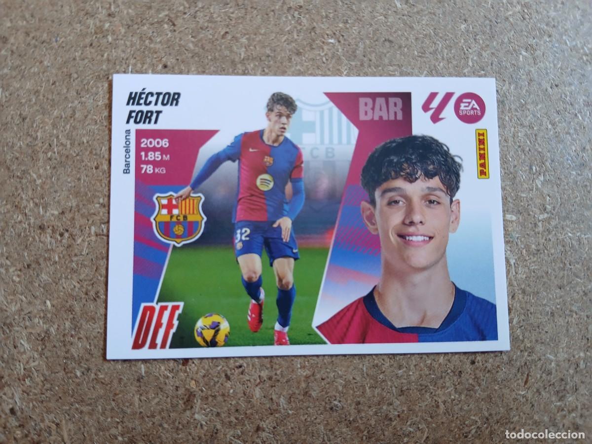 Cromos de f&uacute;tbol: HECTOR FORT - FC BARCELONA N&ordm; 9 B LIGA ESTE 2025 2026 - 25 26
