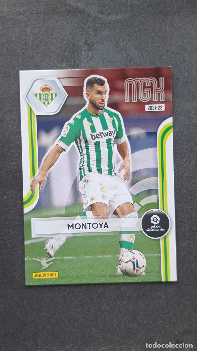 Cromos de f&uacute;tbol: L1 MONTOYA REAL BETIS BALOMPIE 76 PANINI MEGACRACKS 2021 2022 21 22