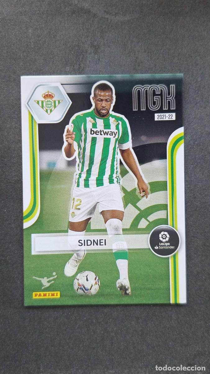 Cromos de f&uacute;tbol: L1 SIDNEI REAL BETIS BALOMPIE 77 PANINI MEGACRACKS 2021 2022 21 22