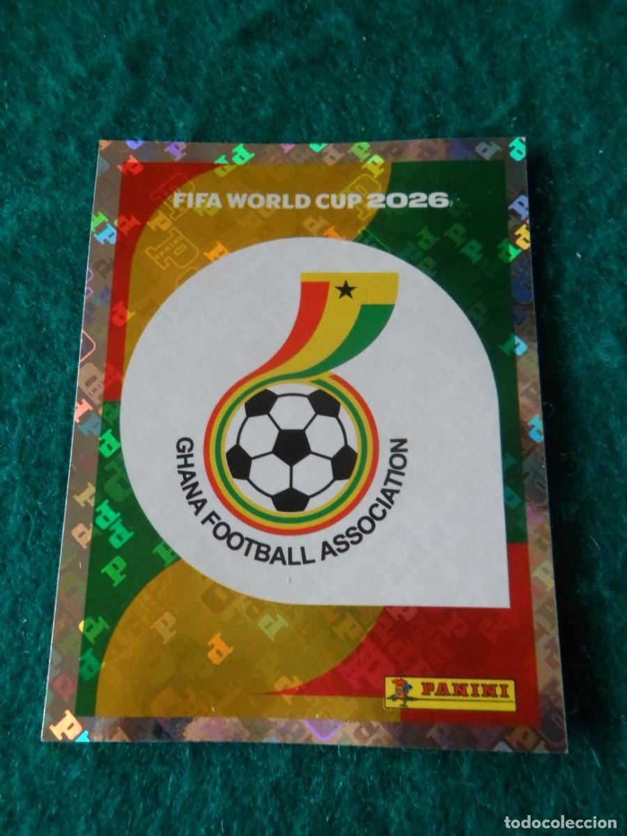 Figurine di Calcio: CROMO FIFA WORLD CUP 2026. PANINI. LOGO GHANA. GHA 1
