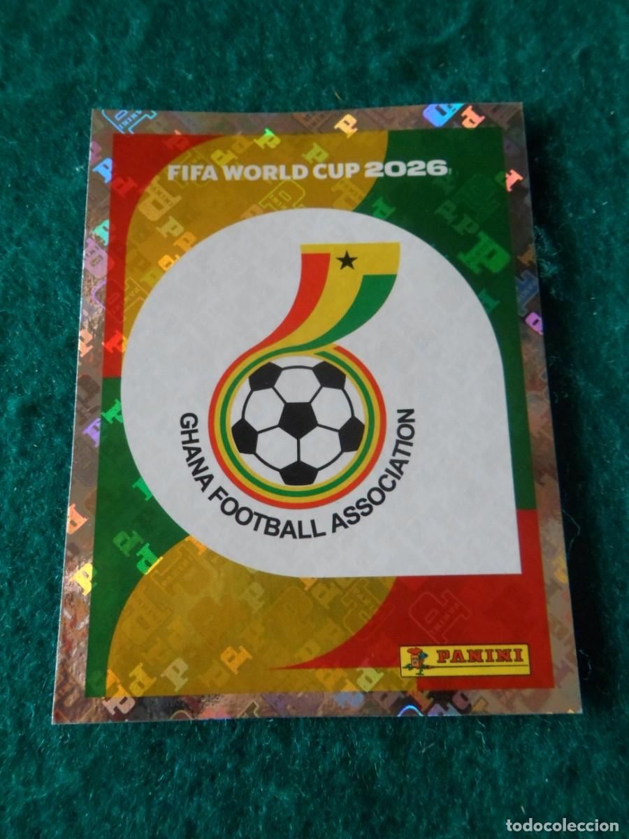 Figurine di Calcio: CROMO FIFA WORLD CUP 2026. PANINI. LOGO GHANA. GHA 1