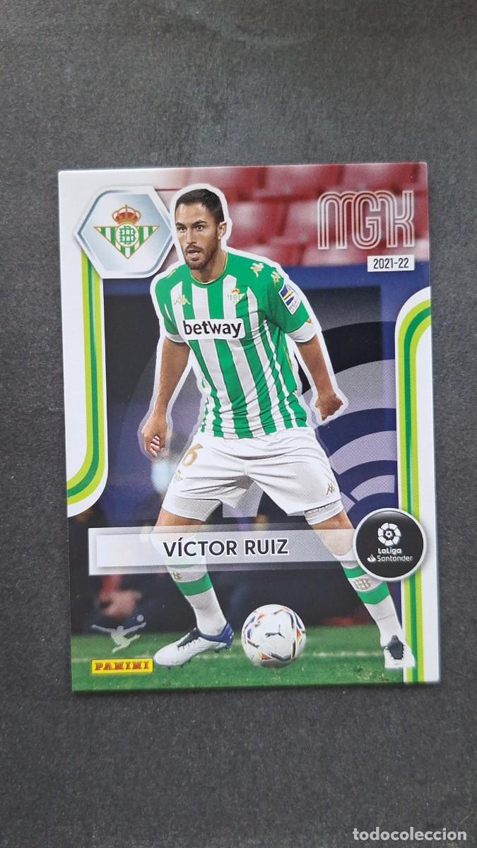 Cromos de f&uacute;tbol: L1 VICTOR RUIZ REAL BETIS BALOMPIE 78 PANINI MEGACRACKS 2021 2022 21 22