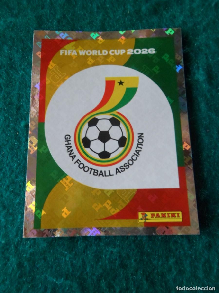Football Stickers: CROMO FIFA WORLD CUP 2026. PANINI. LOGO GHANA. GHA 1