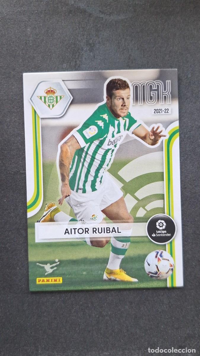 Cromos de f&uacute;tbol: L1 AITOR RUIBAL REAL BETIS BALOMPIE 84 PANINI MEGACRACKS 2021 2022 21 22