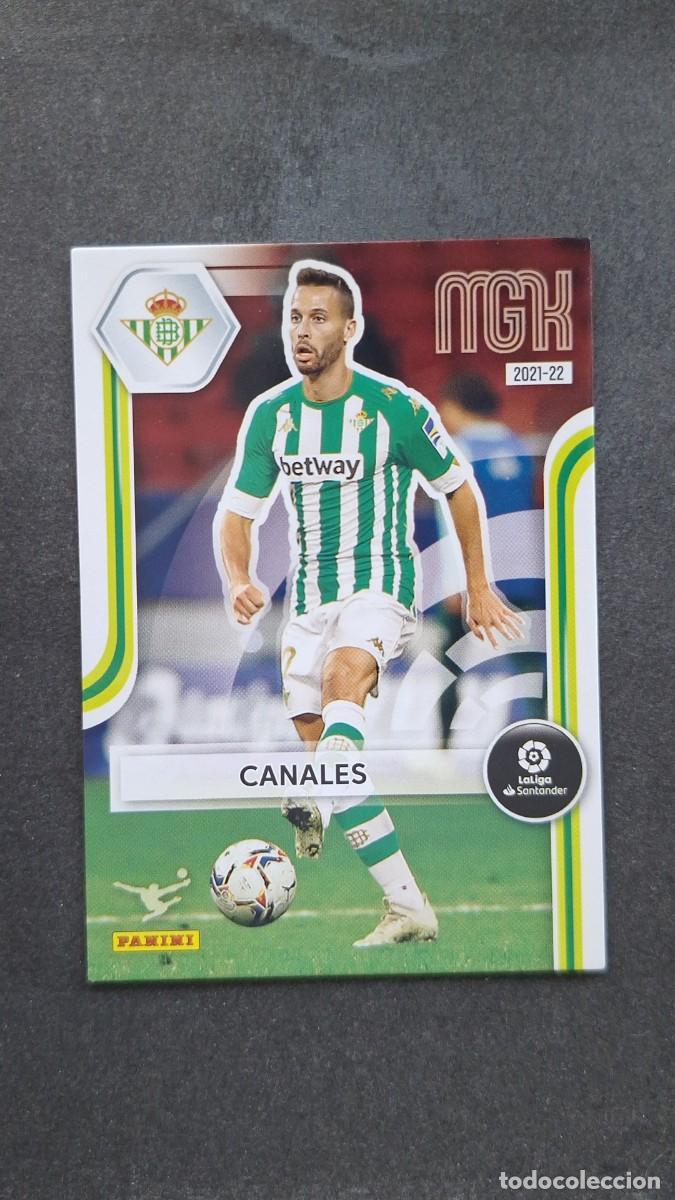Cromos de f&uacute;tbol: L1 CANALES REAL BETIS BALOMPIE 85 PANINI MEGACRACKS 2021 2022 21 22