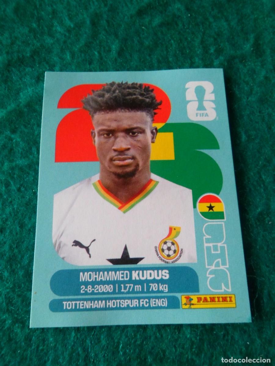 Football Stickers: CROMO FIFA WORLD CUP 2026. PANINI. MOHAMMED KUDUS. GHA 14