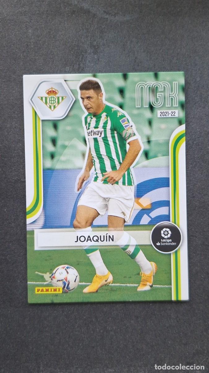 Cromos de f&uacute;tbol: L1 JOAQUIN REAL BETIS BALOMPIE 87 PANINI MEGACRACKS 2021 2022 21 22