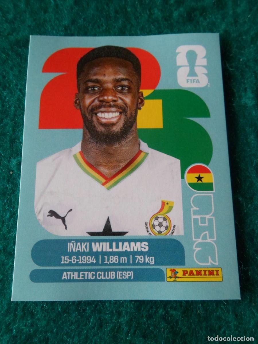 Football Stickers: CROMO FIFA WORLD CUP 2026. PANINI. I&Ntilde;AKI WILLIAMS. GHA 15