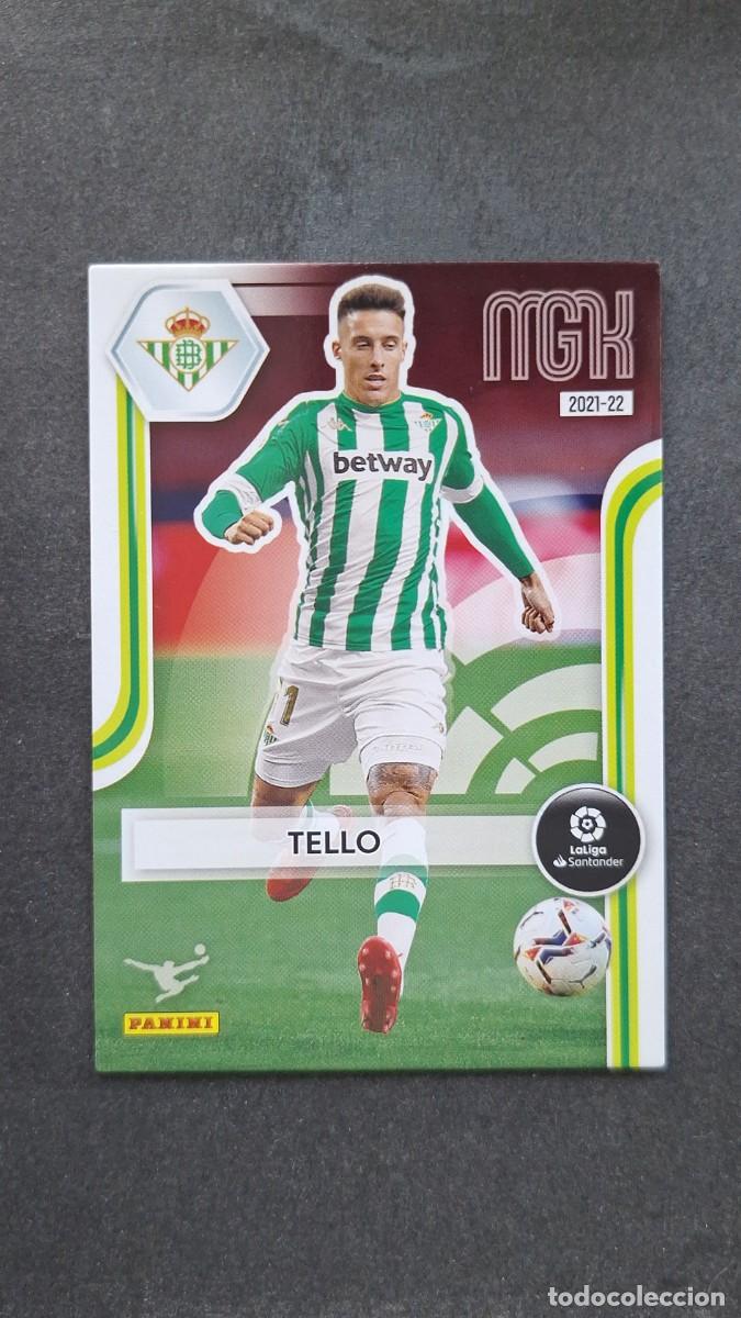 Cromos de f&uacute;tbol: L1 TELLO REAL BETIS BALOMPIE 88 PANINI MEGACRACKS 2021 2022 21 22