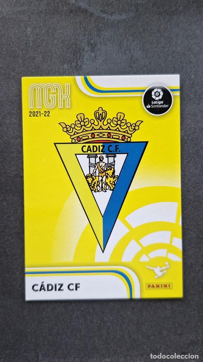 Football Stickers: L1 ESCUDO CADIZ C. F. 91 PANINI MEGACRACKS 2021 2022 21 22