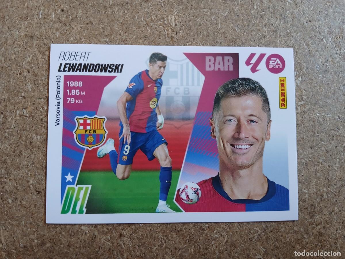 Cromos de Futebol: ROBERT LEWANDOWSKI - FC BARCELONA N&ordm; 20 LIGA ESTE 2025 2026 - 25 26