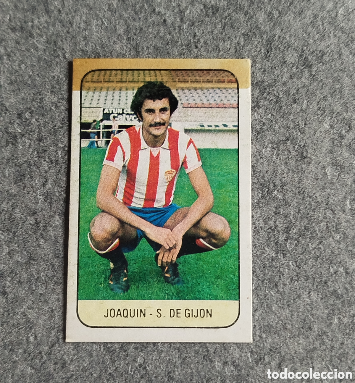 Cromos de f&uacute;tbol: JOAQU&Iacute;N SPORTING DE GIJ&Oacute;N 78 79 1978 1979 EDICIONES ESTE DESPEGADO CROMO