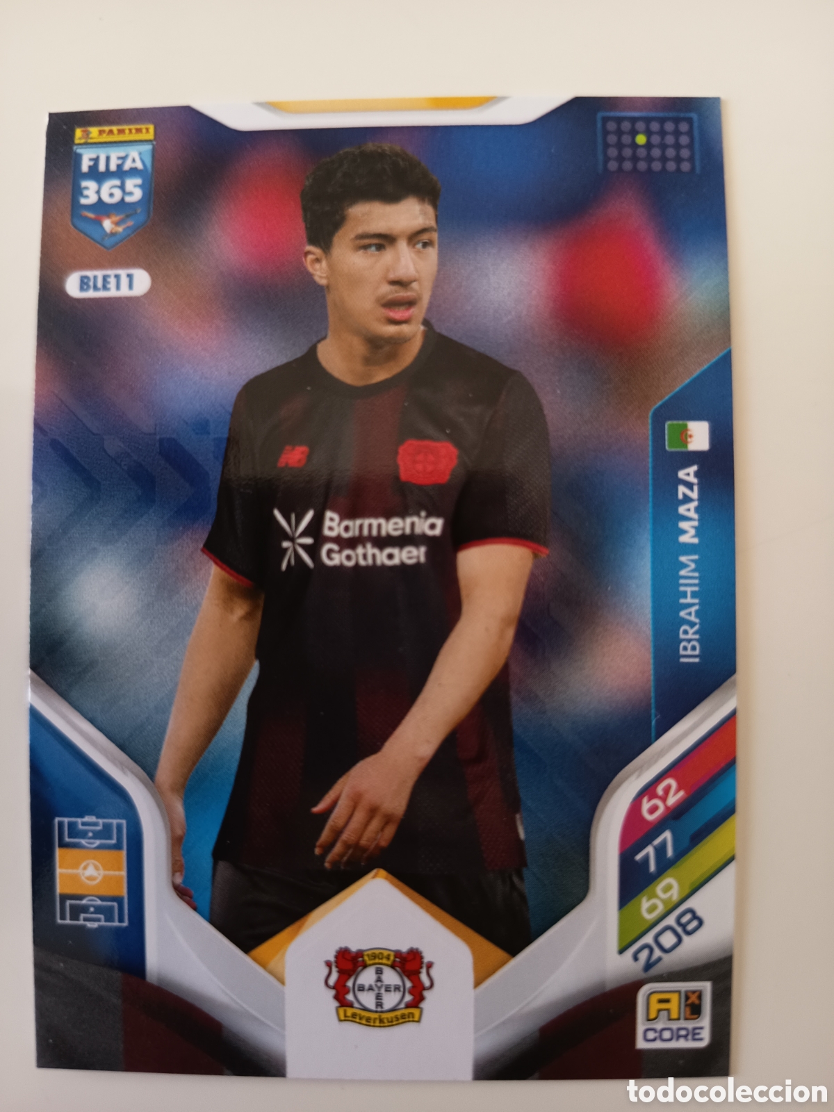 Cromos de f&uacute;tbol: BLE11 Ibrahim Maza adrenalyn FIFA 365 2025-2026