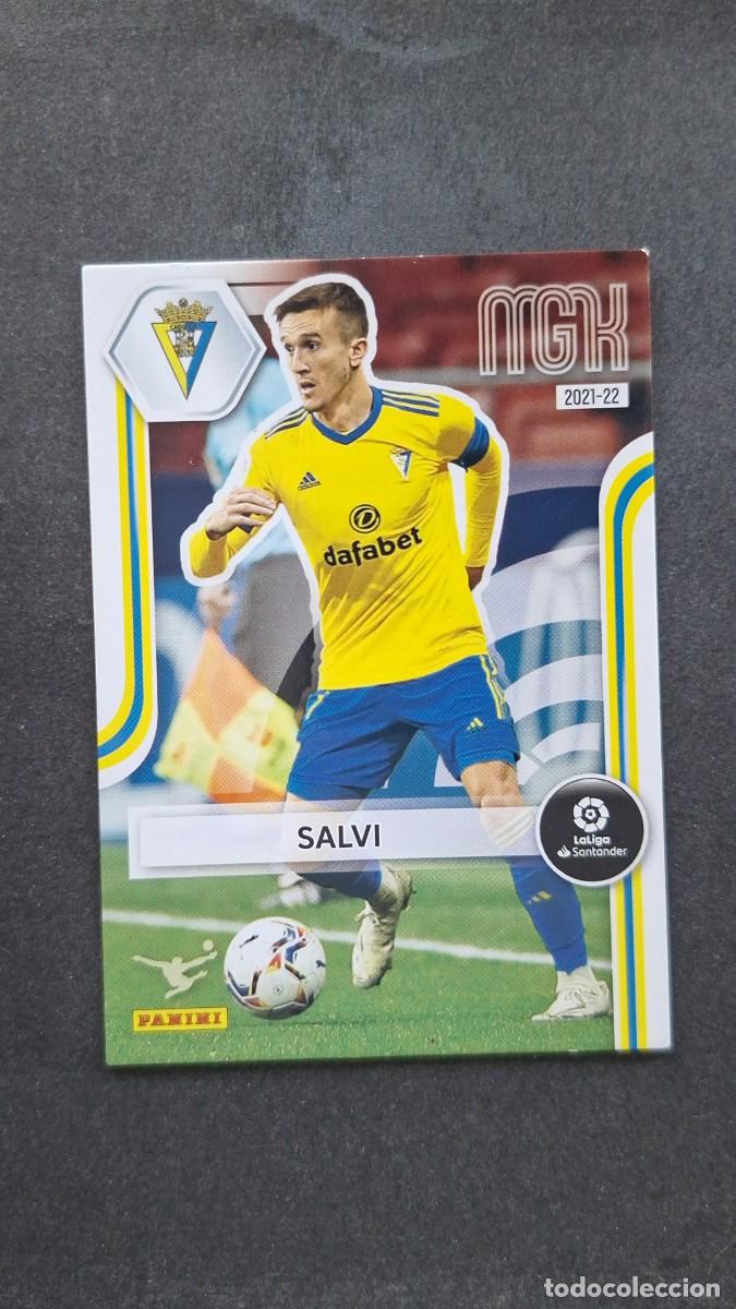Cromos de f&uacute;tbol: L1 SALVI CADIZ C. F. 105 PANINI MEGACRACKS 2021 2022 21 22