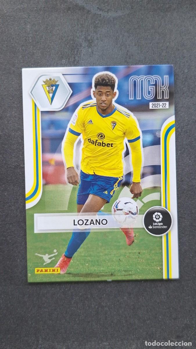 Cromos de f&uacute;tbol: L1 LOZANO CADIZ C. F. 106 PANINI MEGACRACKS 2021 2022 21 22