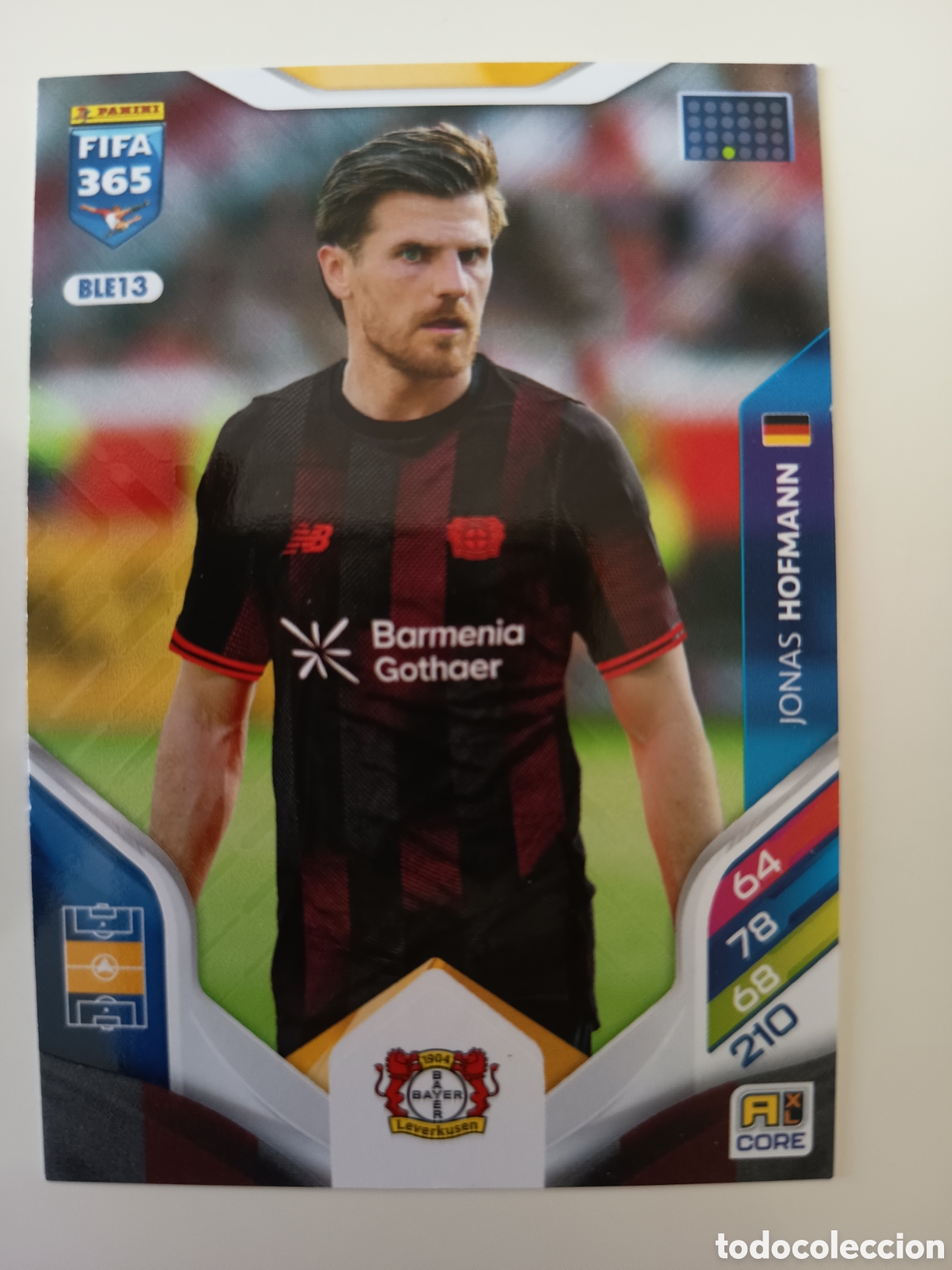 Cromos de f&uacute;tbol: BLE13 Jon&aacute;s Hofmann adrenalyn FIFA 365 2025-2026