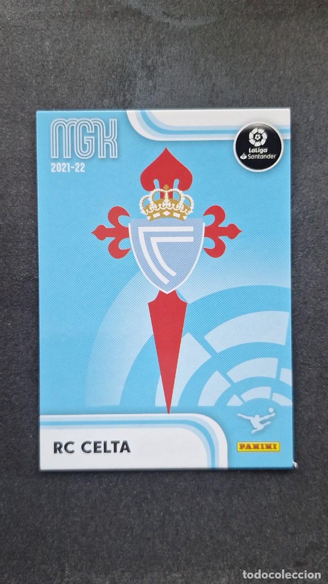 Cromos de f&uacute;tbol: L1 ESCUDO CELTA DE VIGO 109 PANINI MEGACRACKS 2021 2022 21 22