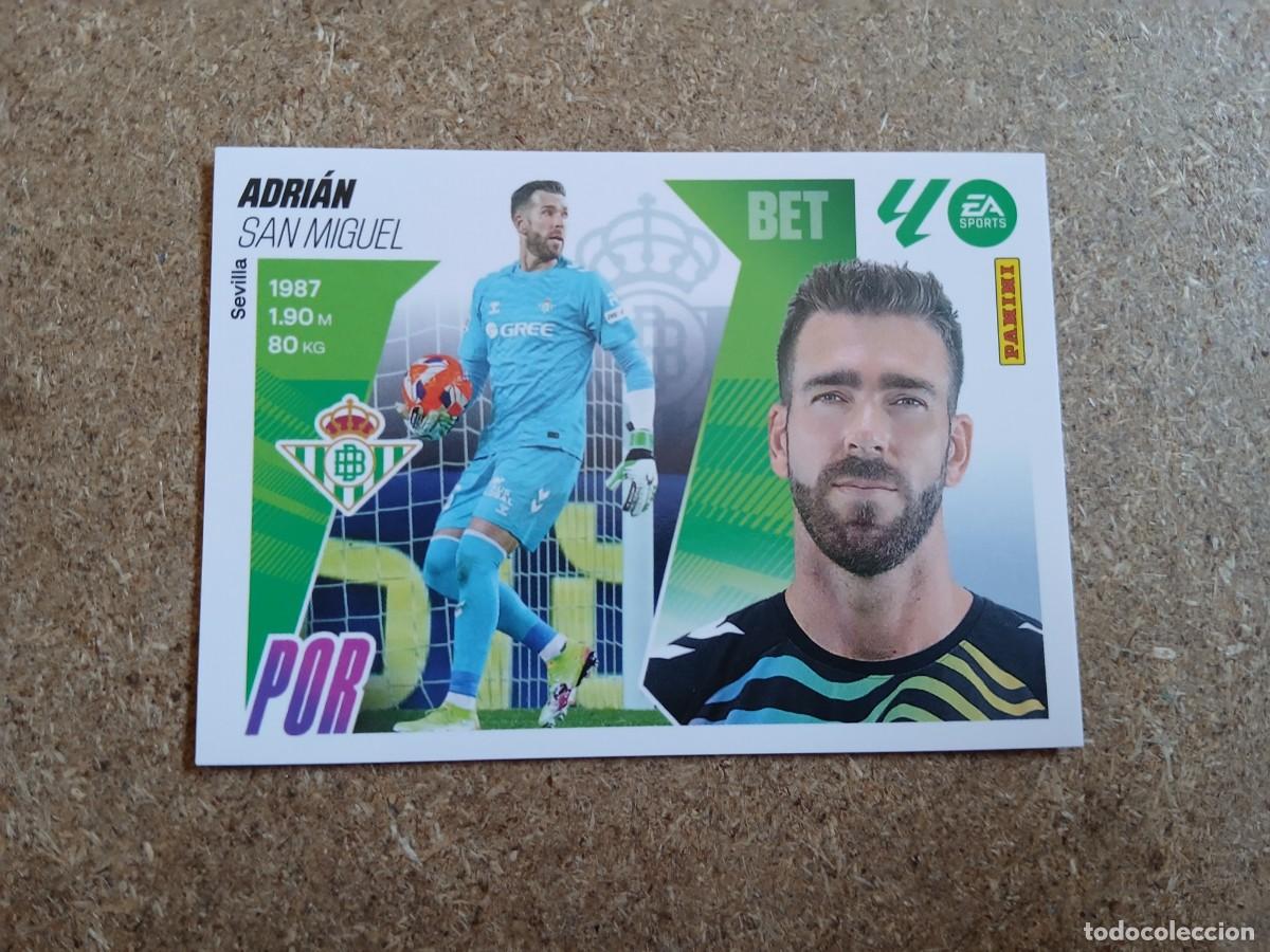Cromos de f&uacute;tbol: ADRIAN SAN MIGUEL - REAL BETIS N&ordm; 4 LIGA ESTE 2025 2026 - 25 26