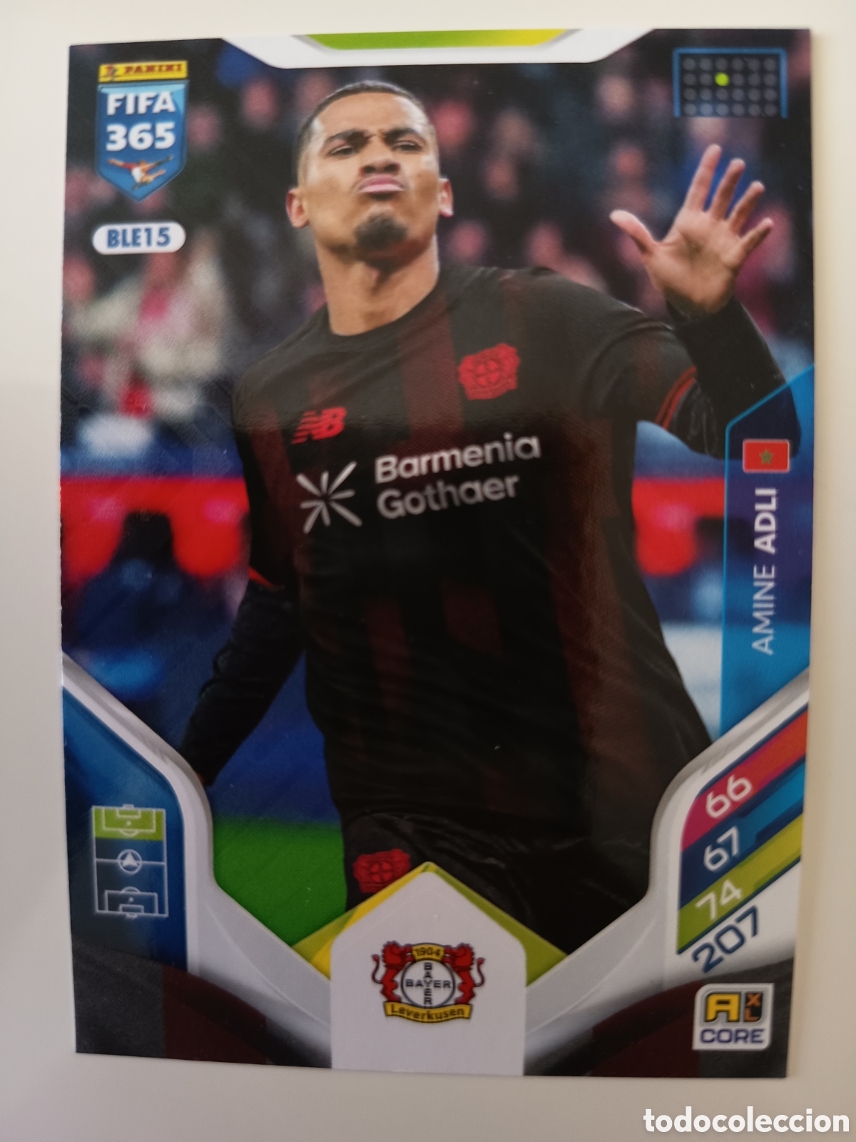 Cromos de f&uacute;tbol: BLE15 Amine Adli adrenalyn FIFA 365 2025-2026
