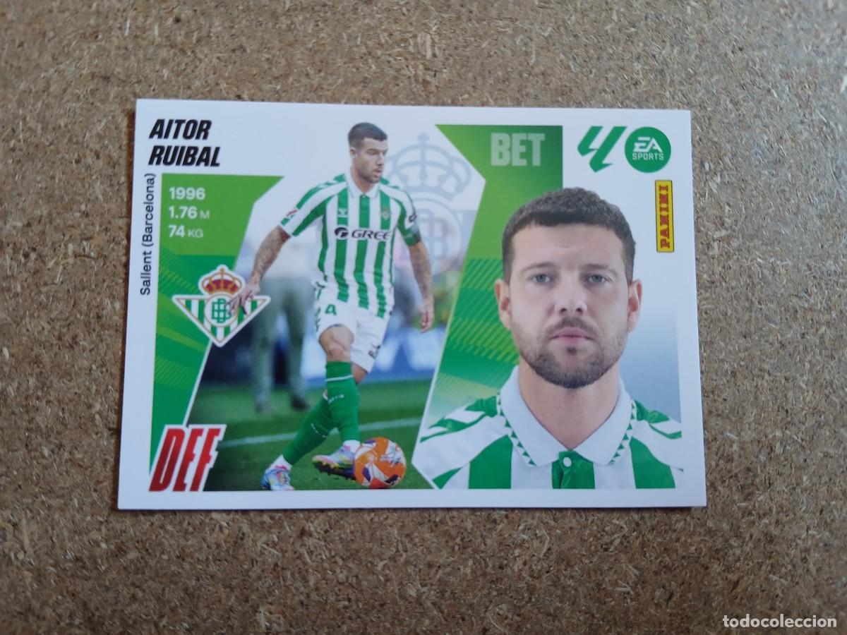 Cromos de f&uacute;tbol: AITOR RUIBAL - REAL BETIS N&ordm; 5 A LIGA ESTE 2025 2026 - 25 26