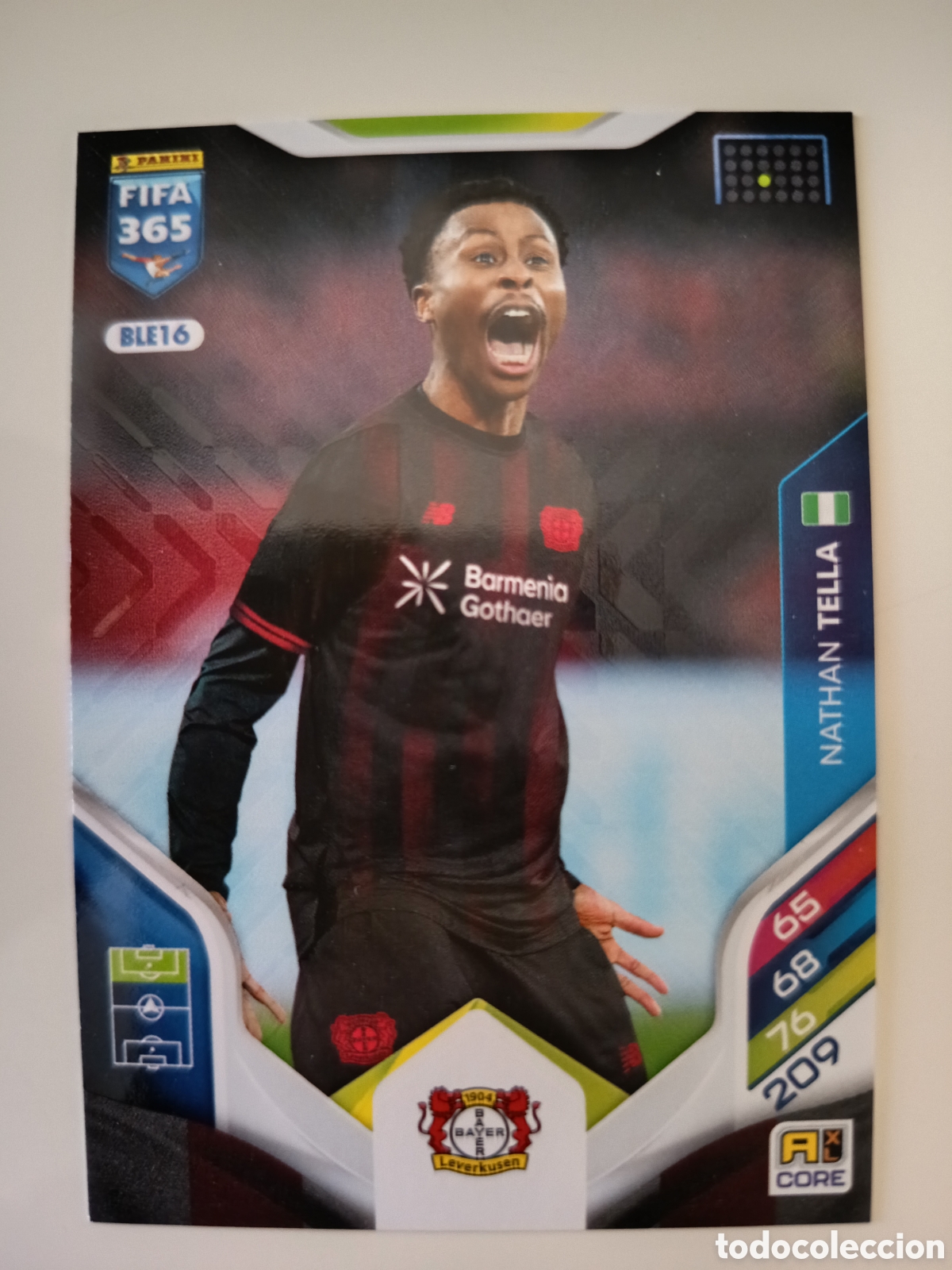 Cromos de f&uacute;tbol: BLE16 Nathan Tella adrenalyn FIFA 365 2025-2026