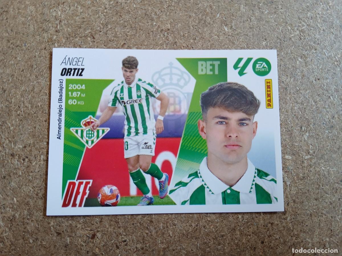 Cromos de f&uacute;tbol: ANGEL ORTIZ - REAL BETIS N&ordm; 5 B LIGA ESTE 2025 2026 - 25 26