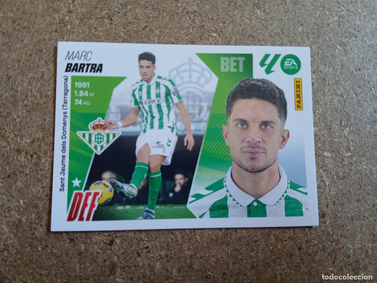 Cromos de f&uacute;tbol: MARC BARTRA - REAL BETIS N&ordm; 6 LIGA ESTE 2025 2026 - 25 26