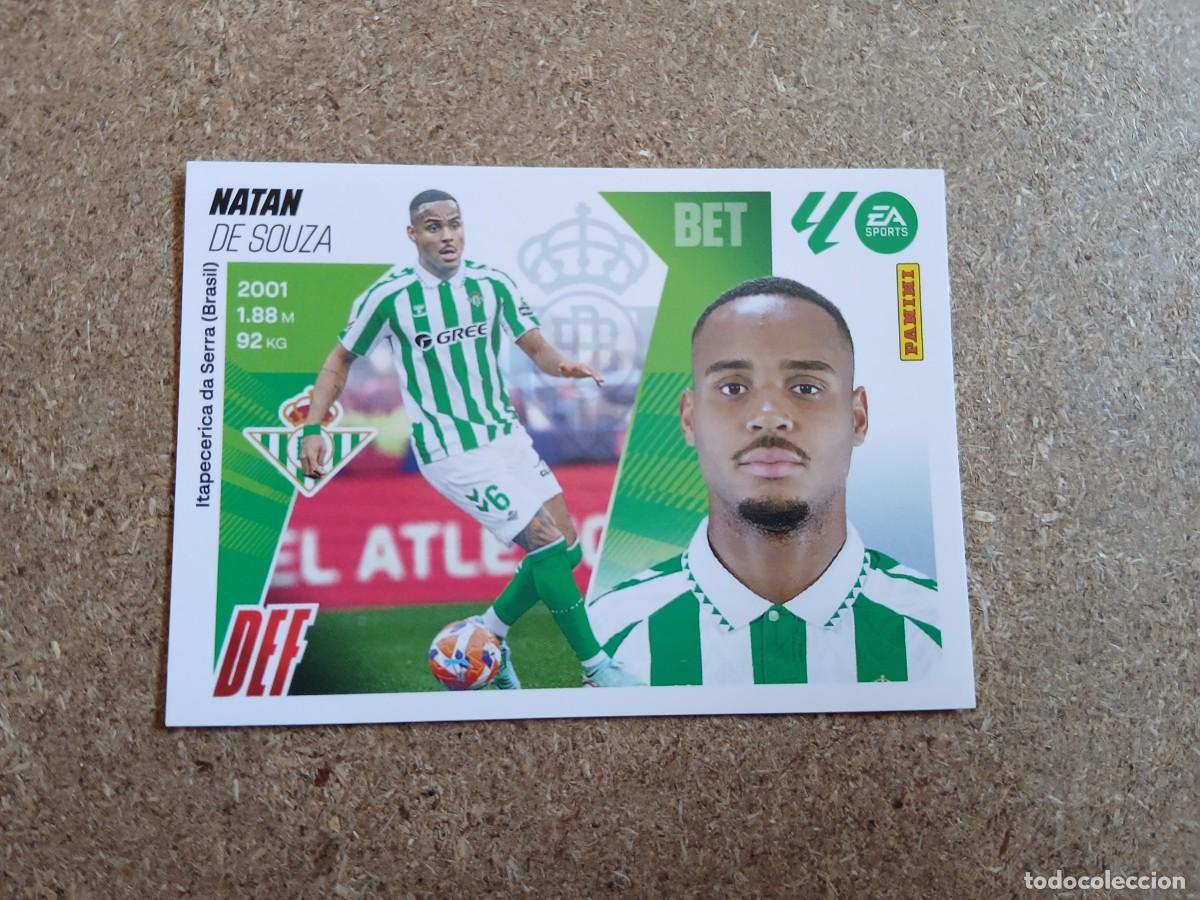Cromos de f&uacute;tbol: NATAN DE SOUZA - REAL BETIS N&ordm; 7 LIGA ESTE 2025 2026 - 25 26