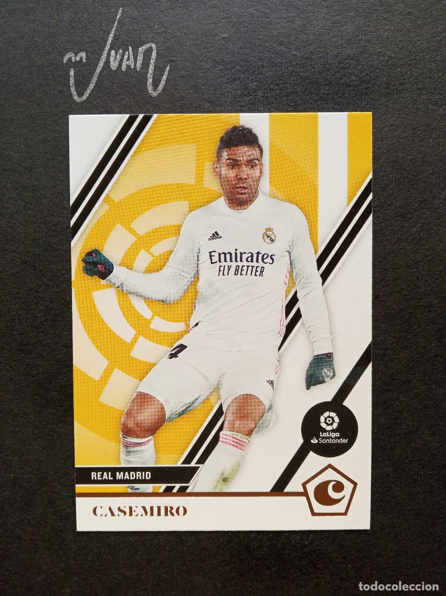 Cromos de f&uacute;tbol: N&ordm; 14 CASEMIRO REAL MADRID BRASIL MUNDIAL 2026 ⚽ PANINI &reg; CHRONICLES 2020 2021 LIGA 20 21 NUEVO