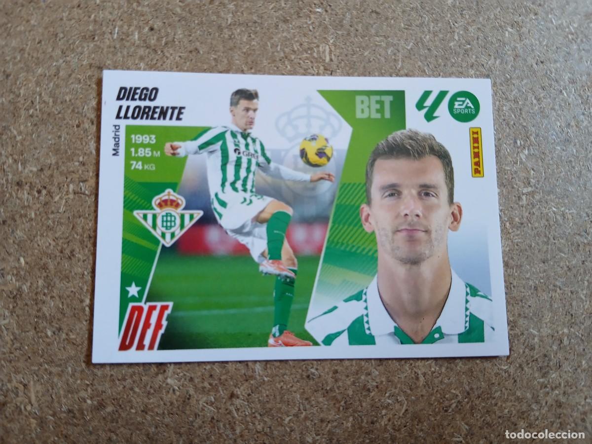 Cromos de f&uacute;tbol: DIEGO LLORENTE - REAL BETIS N&ordm; 8 LIGA ESTE 2025 2026 - 25 26