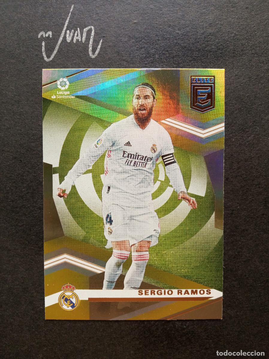 Football Stickers: N&ordm; 10 SERGIO RAMOS REAL MADRID ESPA&Ntilde;A ⚽ PANINI &reg; CHRONICLES DONRUSS ELITE 2020 2021 LIGA 20 21 NUEVO