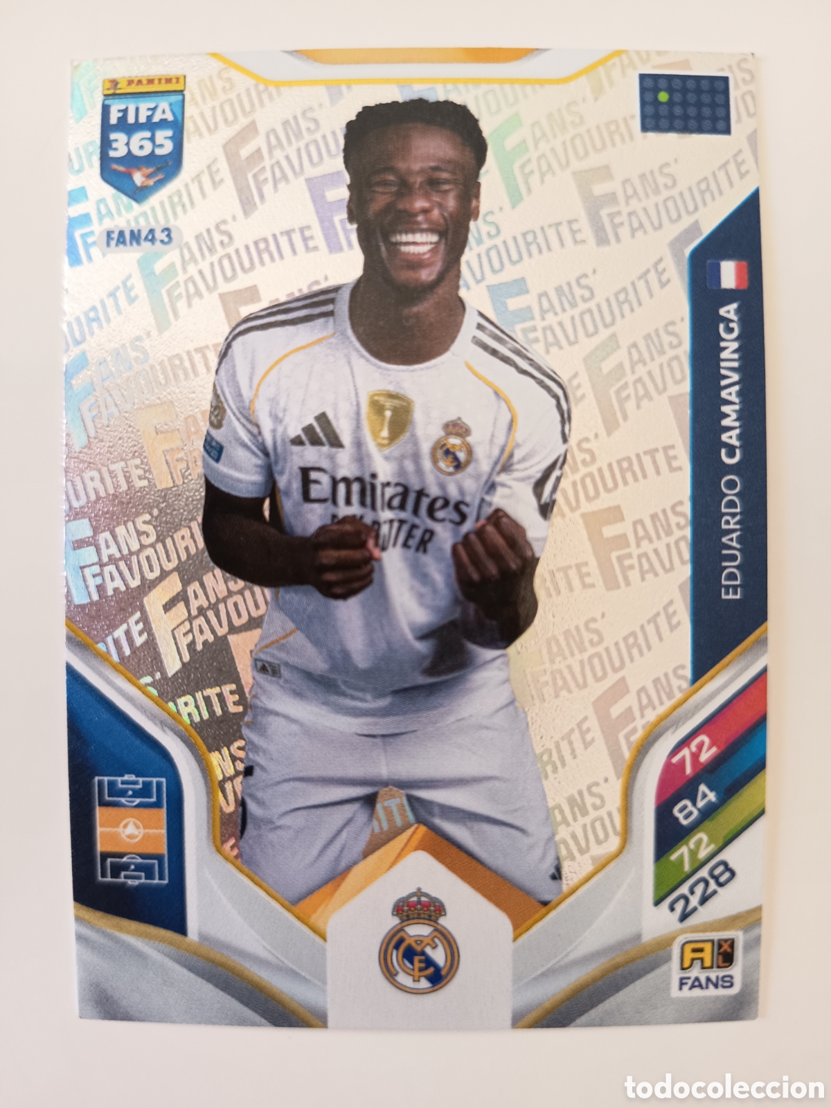 Cromos de f&uacute;tbol: FAN43 fans favourite adrenalyn FIFA 365 2025-2026