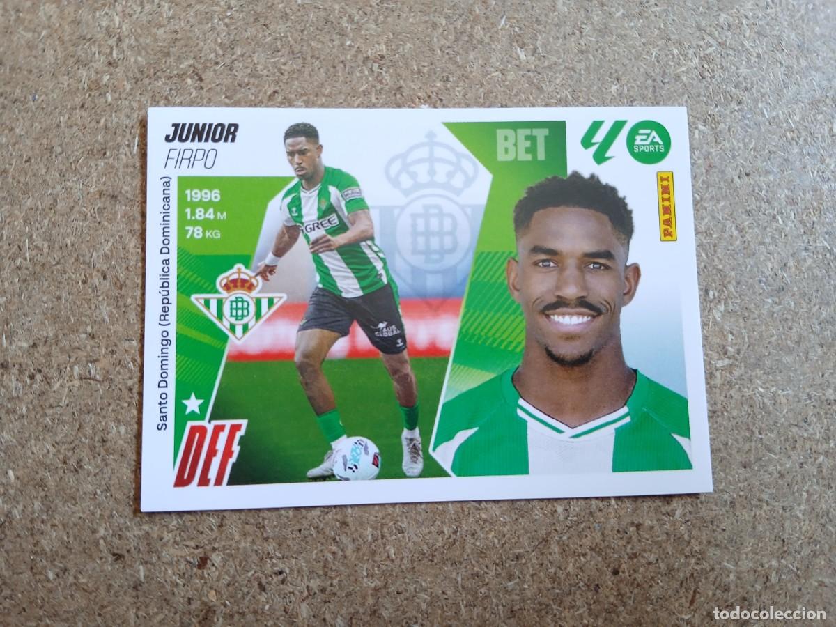Cromos de f&uacute;tbol: JUNIOR FIRPO - REAL BETIS N&ordm; 10 B LIGA ESTE 2025 2026 - 25 26