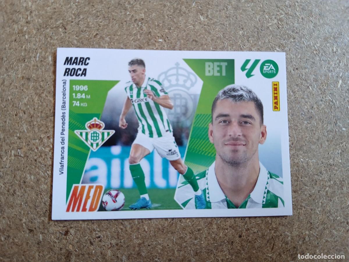 Cromos de f&uacute;tbol: MARC ROCA - REAL BETIS N&ordm; 11 LIGA ESTE 2025 2026 - 25 26