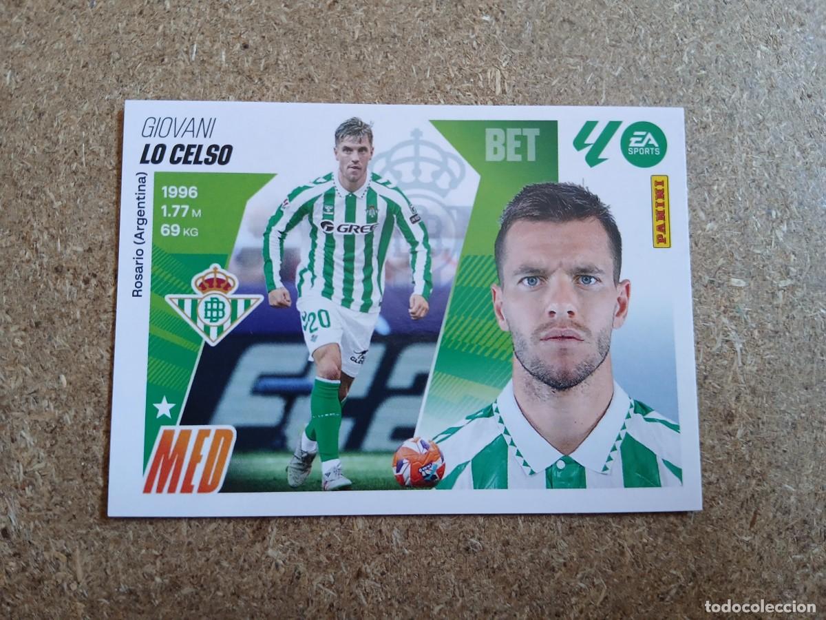 Cromos de f&uacute;tbol: GIOVANI LO CELSO - REAL BETIS N&ordm; 13 LIGA ESTE 2025 2026 - 25 26