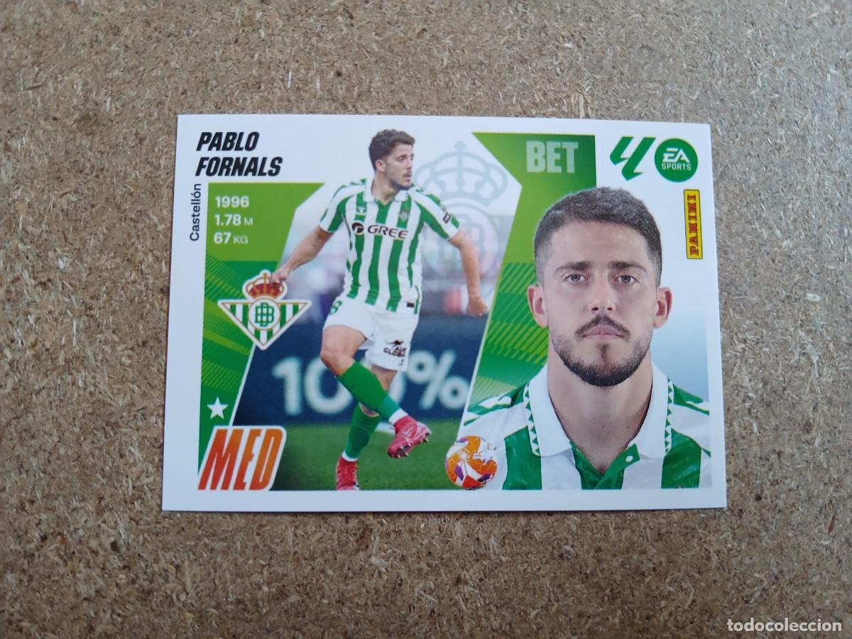 Cromos de f&uacute;tbol: PABLO FORNALS - REAL BETIS N&ordm; 14 LIGA ESTE 2025 2026 - 25 26