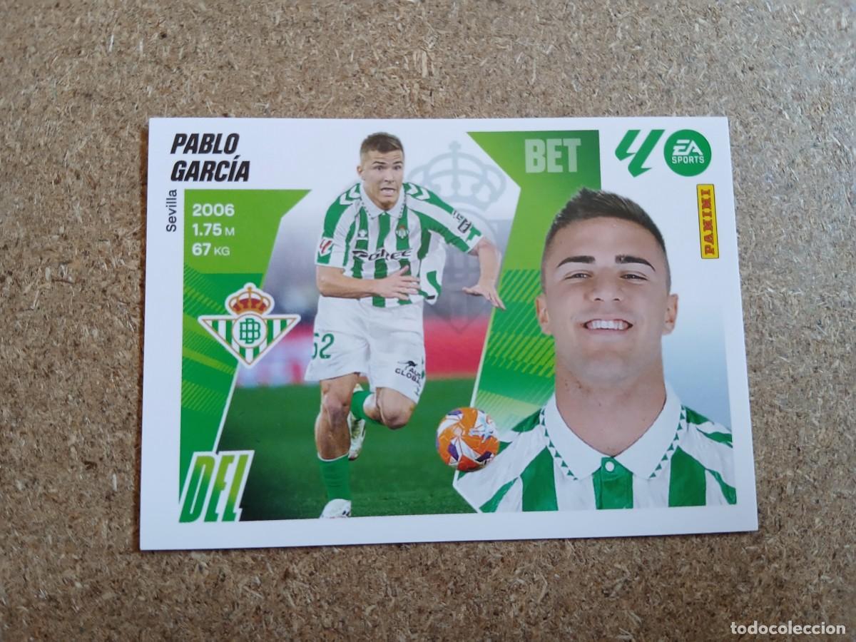 Cromos de f&uacute;tbol: PABLO GARCIA - REAL BETIS N&ordm; 16 LIGA ESTE 2025 2026 - 25 26