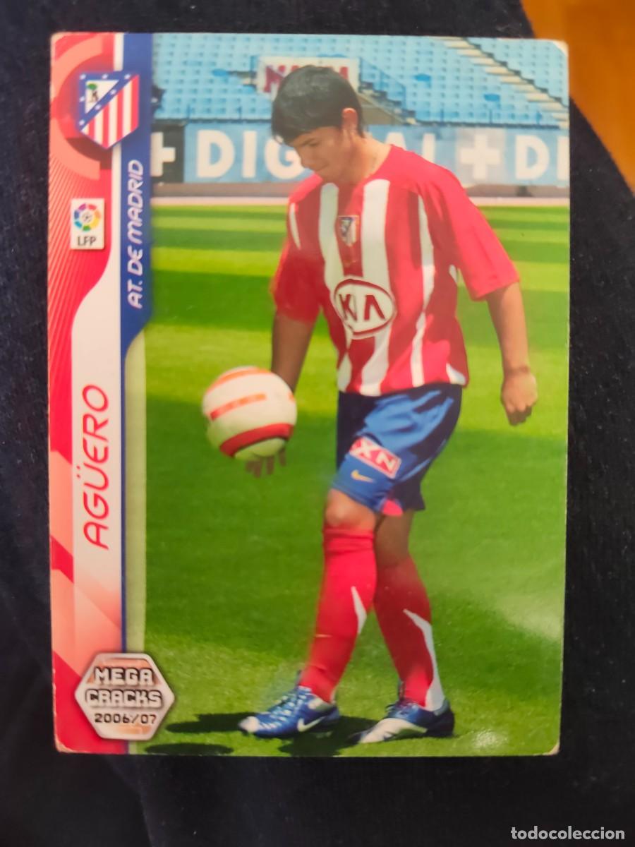 Cromos de f&uacute;tbol: Ag&uuml;ero. Fichaje 442 Megacracks 2006 07