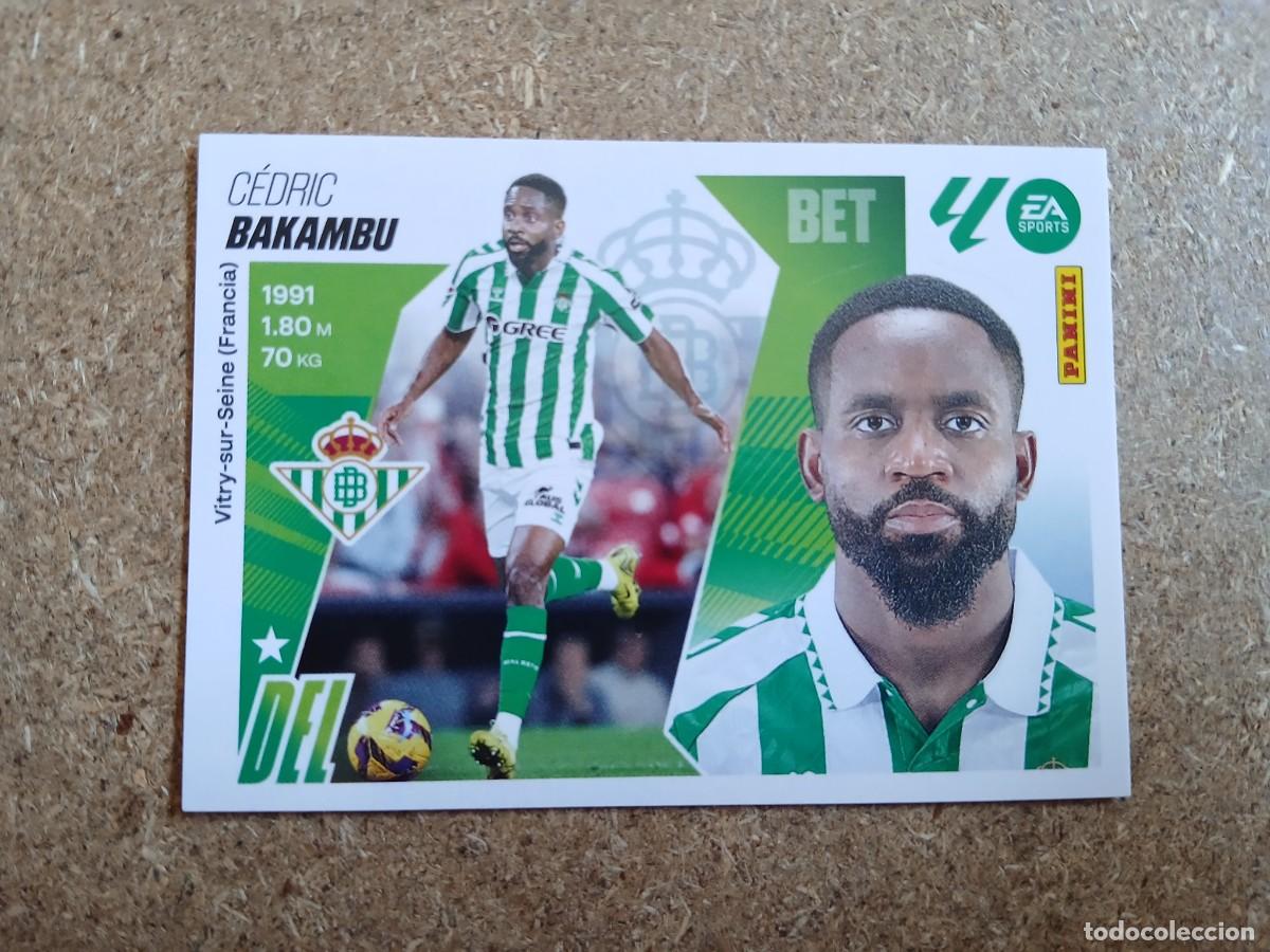 Cromos de f&uacute;tbol: CEDRIC BAKAMBU - REAL BETIS N&ordm; 19 LIGA ESTE 2025 2026 - 25 26