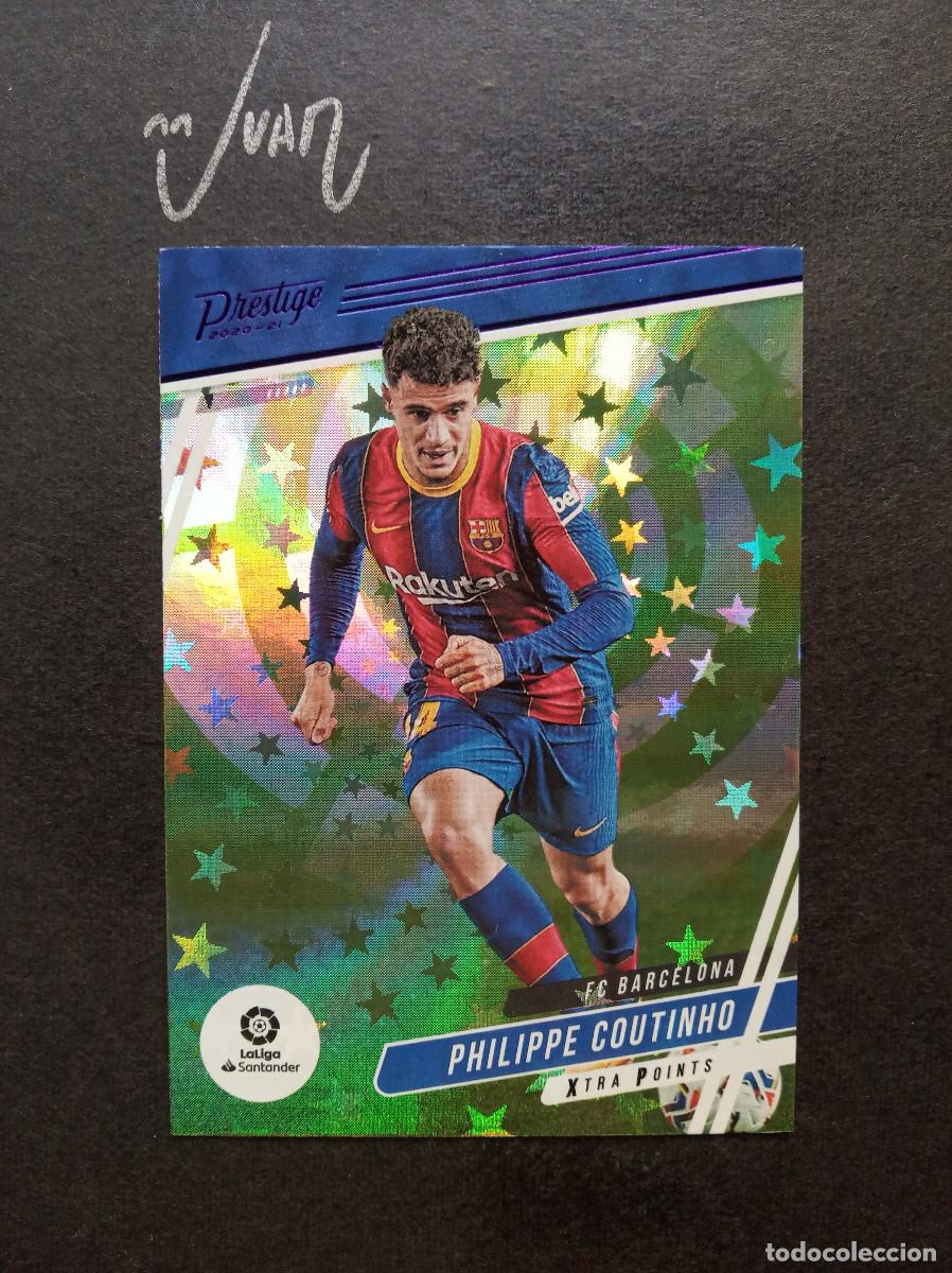 Cromos de f&uacute;tbol: N&ordm; 10 PURPLE ASTRO COUTINHO FC BARCELONA BRASIL ⚽ PANINI &reg; CHRONICLES PRESTIGE 2020 2021 20 21 NUEVO