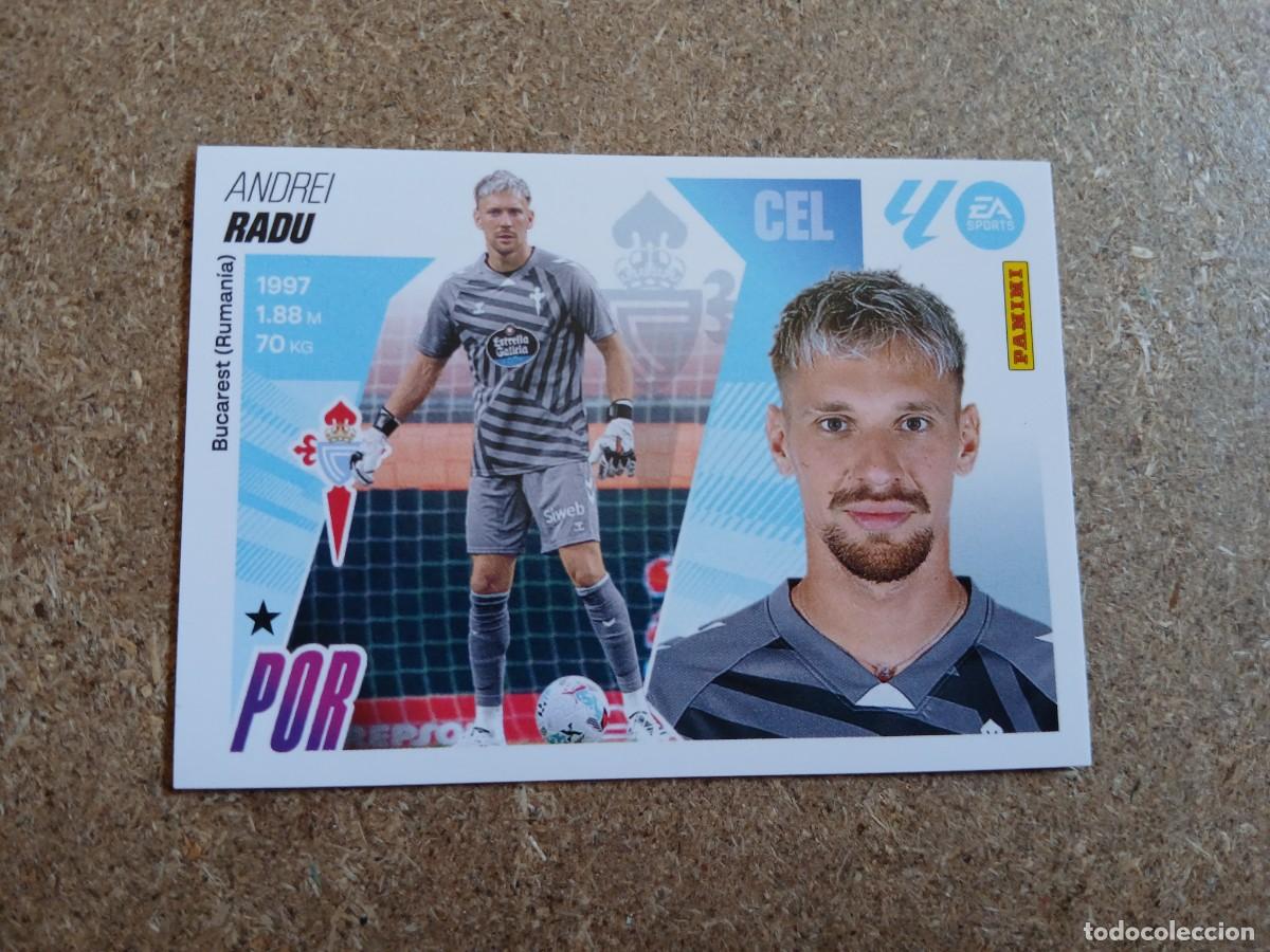 Cromos de f&uacute;tbol: ANDREI RADU - RC CELTA N&ordm; 3 LIGA ESTE 2025 2026 - 25 26