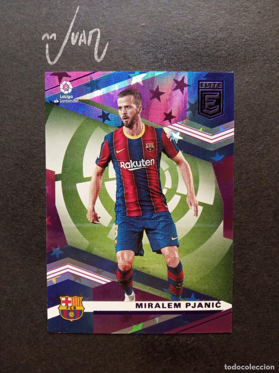 Cromos de f&uacute;tbol: N&ordm; 18 PURPLE ASTRO PJANIC BARCELONA BOSNIA ⚽ PANINI &reg; CHRONICLES DONRUSS ELITE LIGA 2020 2021 20 21