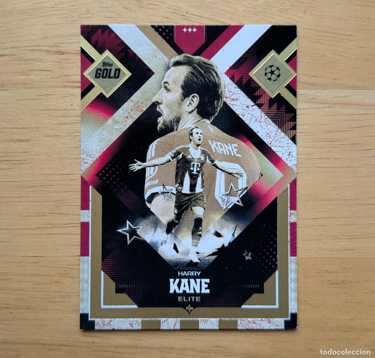 Cromos de f&uacute;tbol: TOPPS GOLD 2025-2026 - HARRY KANE - ELITE - BAYERN MUNICH