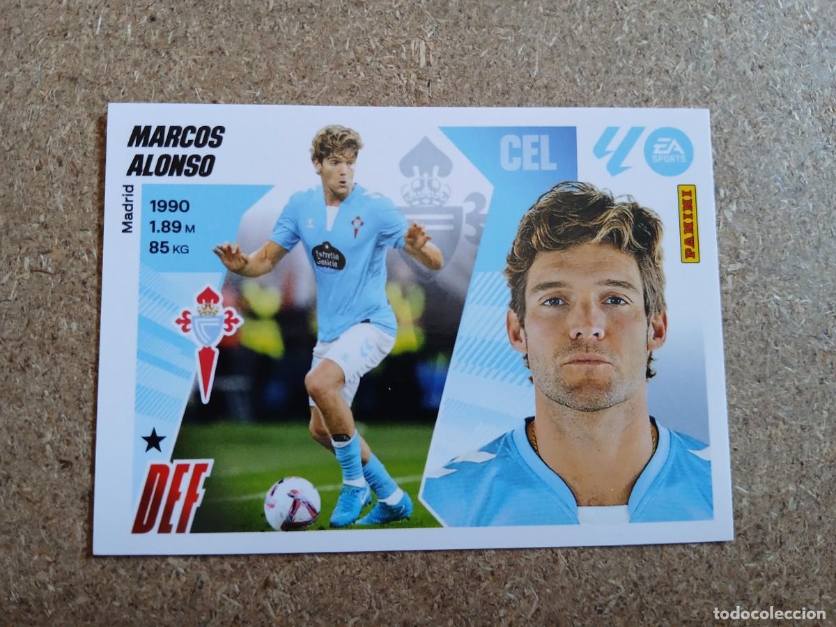 Fu&szlig;ball-Sticker: MARCOS ALONSO - RC CELTA N&ordm; 10 A LIGA ESTE 2025 2026 - 25 26
