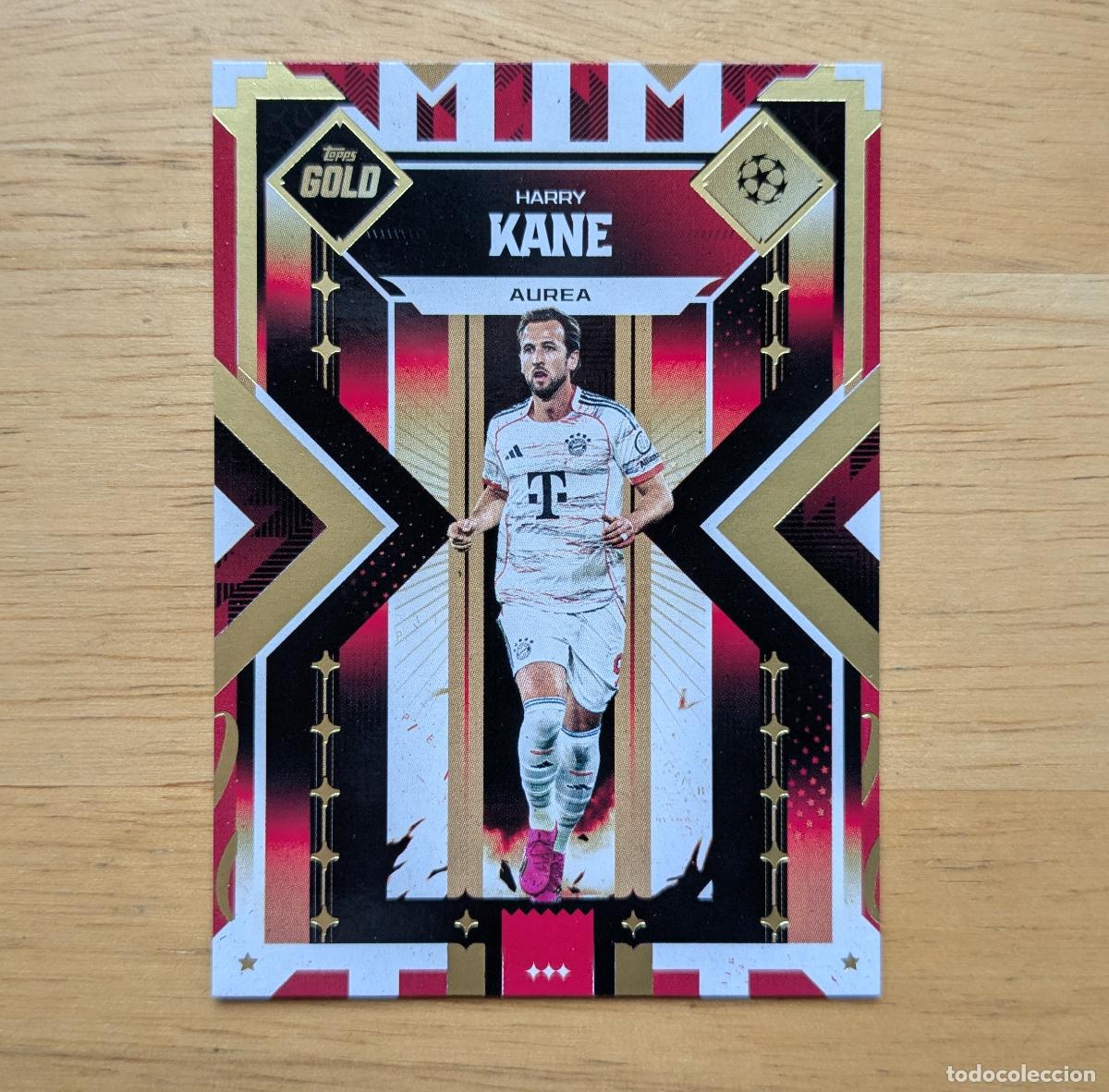 Cromos de f&uacute;tbol: TOPPS GOLD 2025-2026 - HARRY KANE - AUREA - BAYERN MUNICH