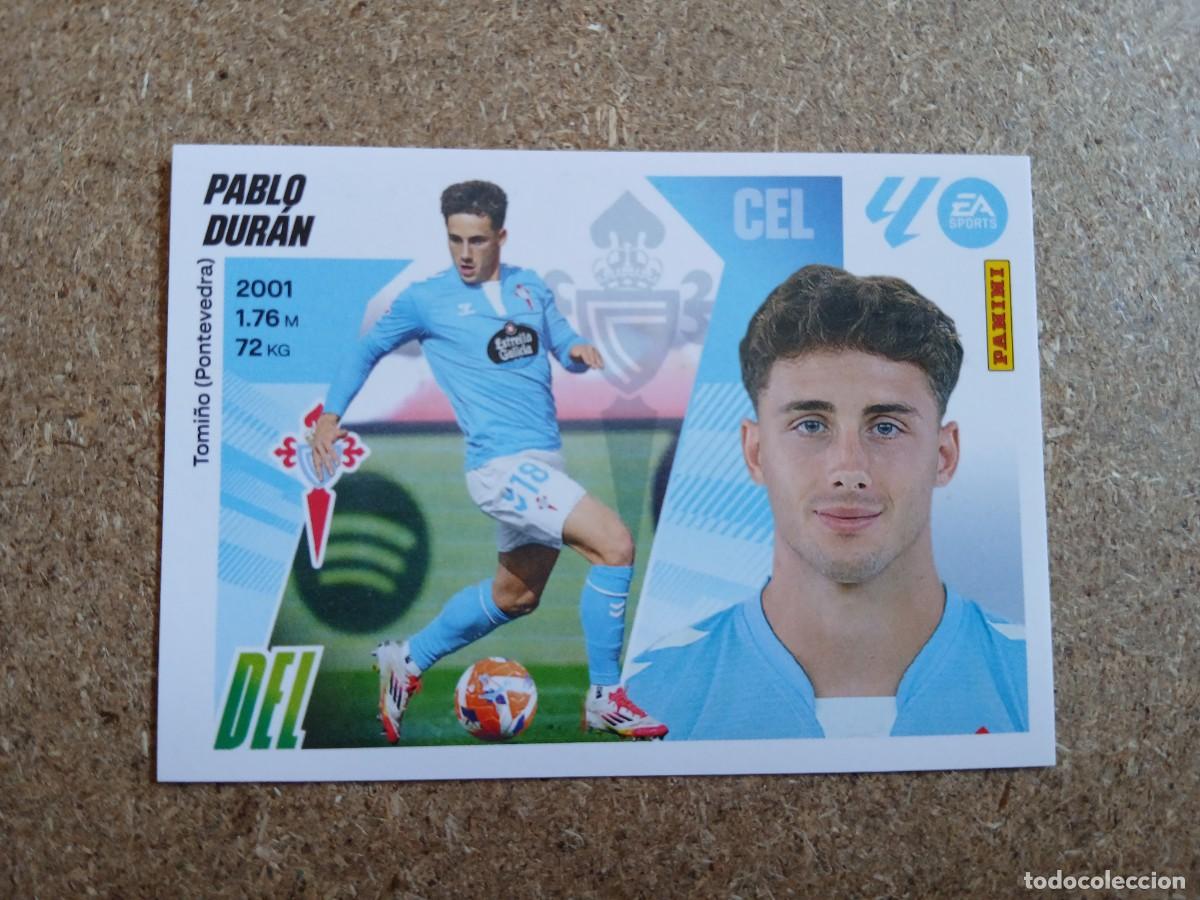 Cromos de f&uacute;tbol: PABLO DURAN - RC CELTA N&ordm; 17 LIGA ESTE 2025 2026 - 25 26